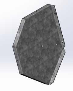 Right side cover break light